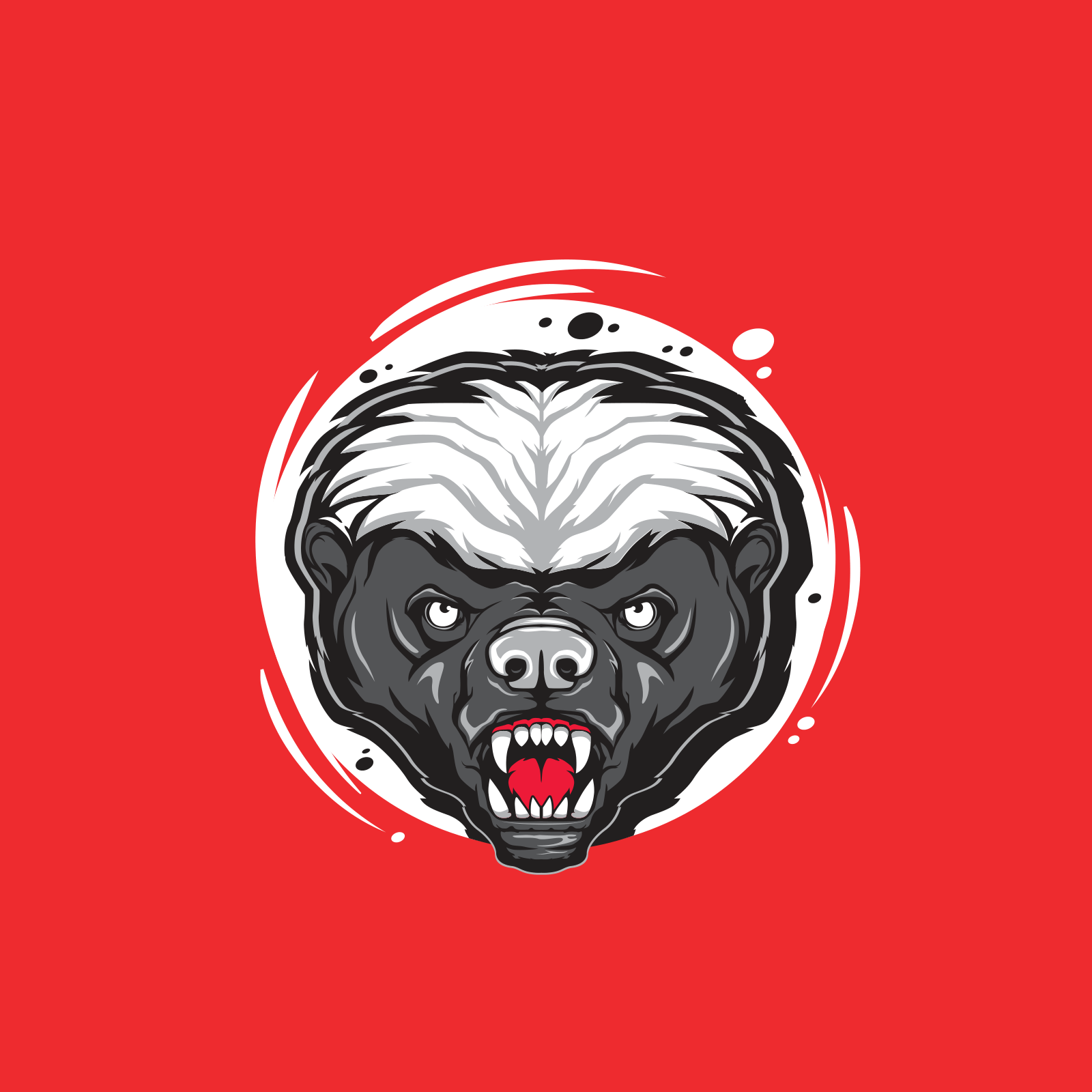 Official Honey Badgaer mascot